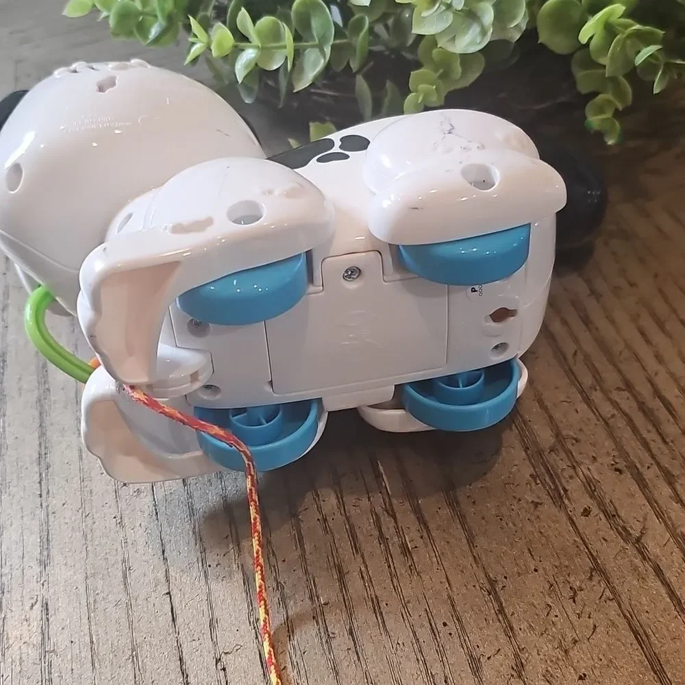 Interactive Black and White Dog Toy Vtech